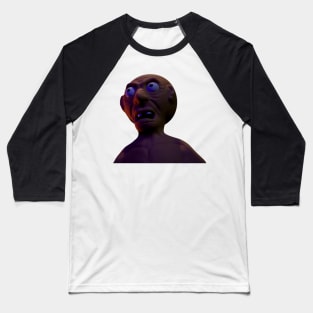 Scared Old Man Baseball T-Shirt